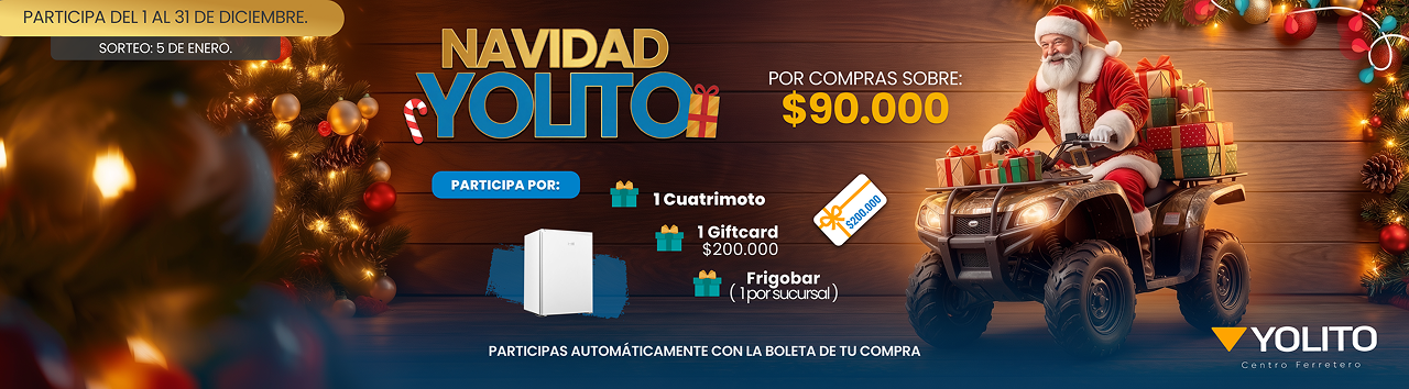 Campana Navidad Yolito 2025