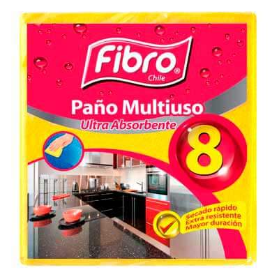 Paño absorbente multiuso 8 unidades