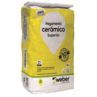 Pegamento cerámico superior 25 kg