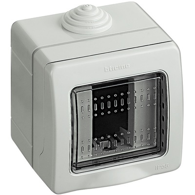Caja Idrobox 1 Modulo Magic Tapa IP55 25501