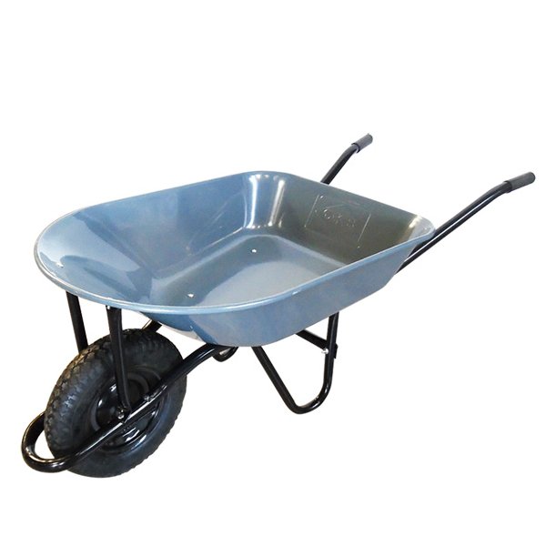 Carretilla Concretera 90 LT Con Rueda Pantanera 350x8 Amarilla Carretilla Concretera 90 LT Con Rueda Pantanera 350x8 Amarilla
