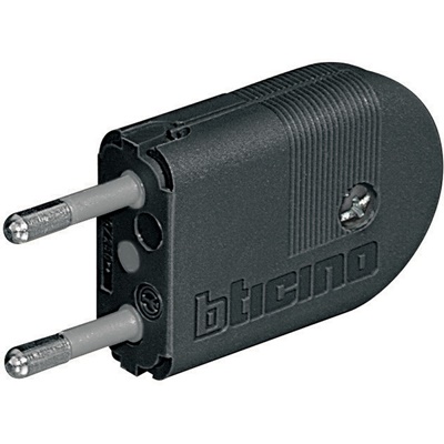 Enchufe Macho Recto 2P 10A-250V