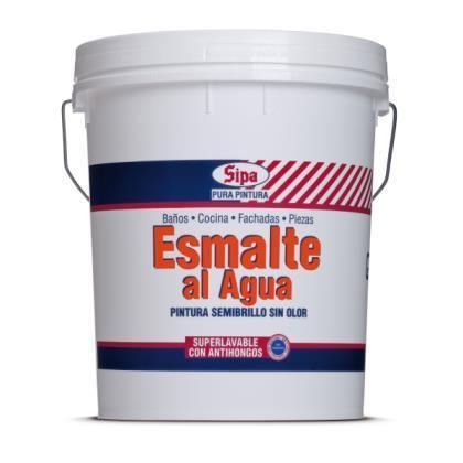 Esmalte Agua Semibrillo Tineta Blanco Esmalte Agua Semibrillo Tineta Blanco
