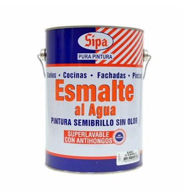 Esmalte al agua semibrillo 1GL Esmalte al agua semibrillo 1GL