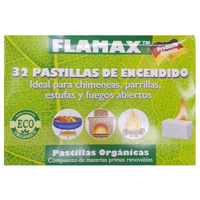 Iniciador de Fuego 32 unidades Flamax Iniciador de Fuego 32 unidades Flamax