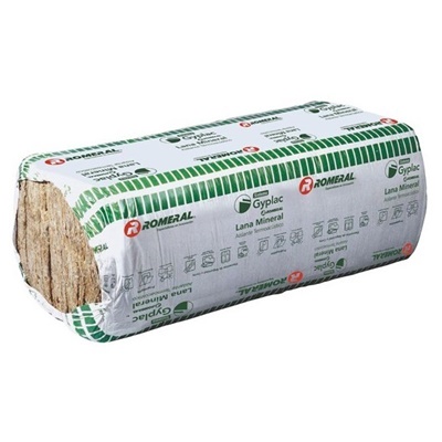 Lana Mineral 1 Cara 50mm 0.50x1.20mt Lana Mineral 1 Cara 50mm 0.50x1.20mt