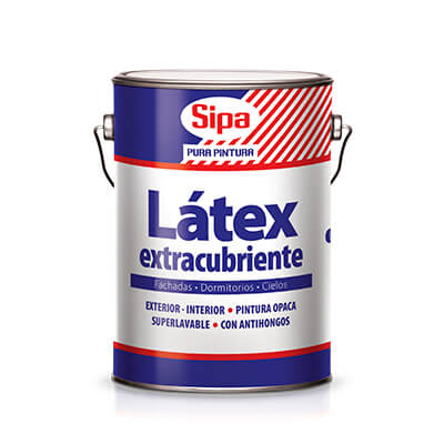 Latex extracubriente