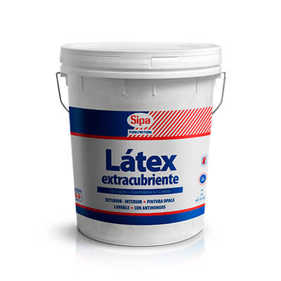 Latex Extracubriente Tineta 4GL Blanco