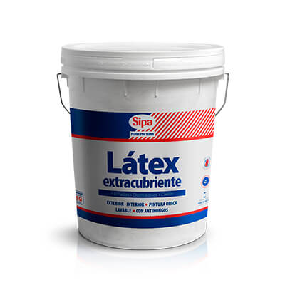 Látex extracubriente