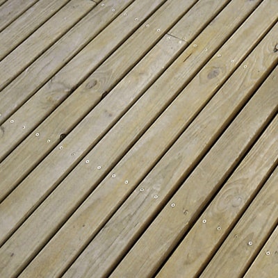 Madera para piso de terraza deck