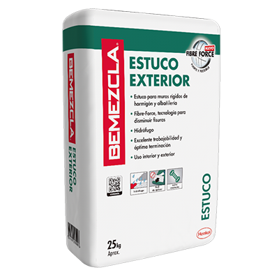 Mortero Estuco Exterior 25 Kg