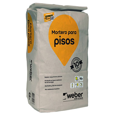 Mortero Piso 25 kg