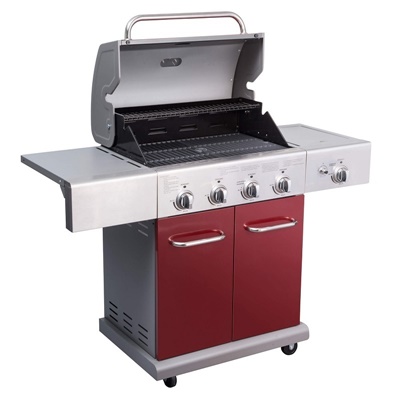 Parrilla Gas 4 Quemadores Roja Parrilla Gas 4 Quemadores Roja