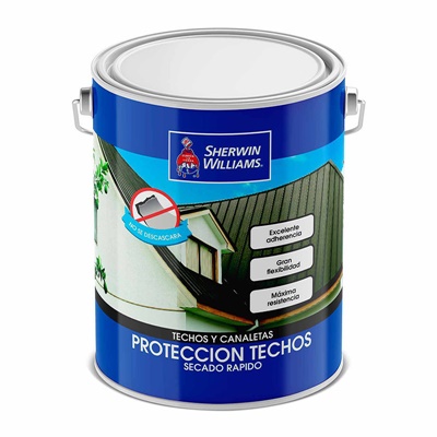 Pintura para protección de techos