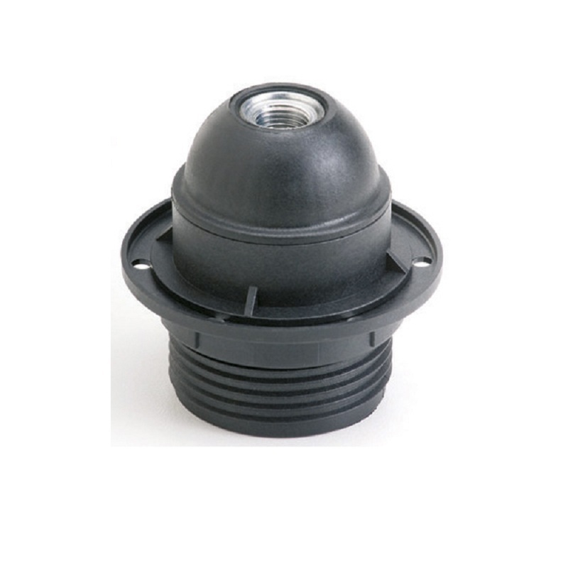 Portalampara Semirosc Negro