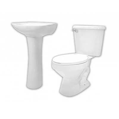 Sala de Baño Celtic descarga 30.5cm Blanco