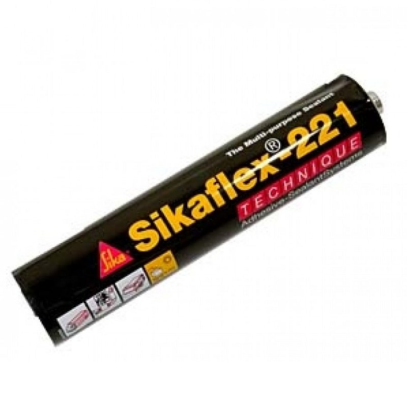 Sellante Adhesivo SIKAFLEX 221 Multiuso Gris Sellante Adhesivo SIKAFLEX 221 Multiuso Gris