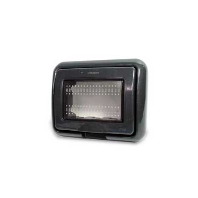 Tapa Idrobox Ip55 3 Modulos Gris Tapa Idrobox Ip55 3 Modulos Gris