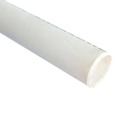 Tubo sanitario blanco
