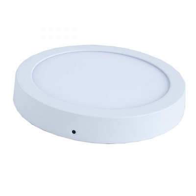 Panel Led Sobrepuesto 18W-3000K redondo