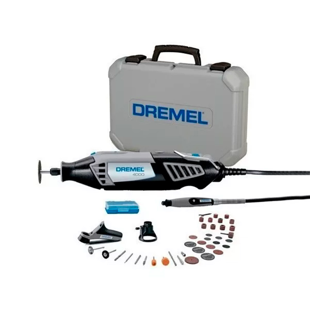 Set dremel 4000 con maleta 36 accesorios