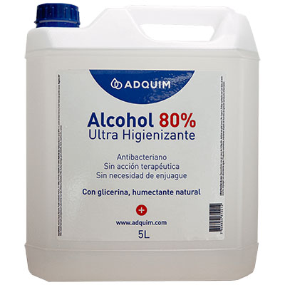 Alcohol Ultra 80% 5L