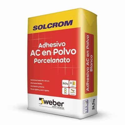 Adhesivo en polvo para Cerámica saco 24,5 Kilos A-C Adhesivo en polvo para Cerámica saco 24,5 Kilos A-C