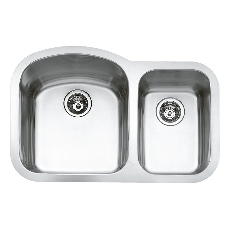 Lavaplato Bajo Cubierta 2 cubetas 800 x 530 mm con Desagüe Lavaplato Bajo Cubierta 2 cubetas 800 x 530 mm con Desagüe