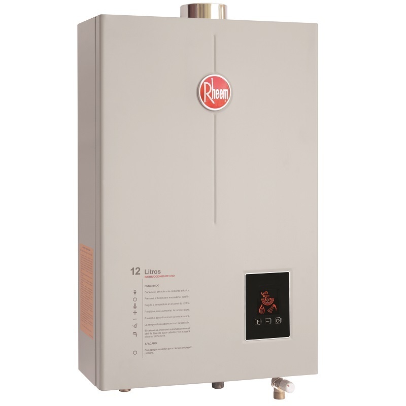Calefont Gas Natural Tiro Forzado 12Lt Cámara Abierta Incluye Kit Calefont Gas Natural Tiro Forzado 12Lt Cámara Abierta Incluye Kit
