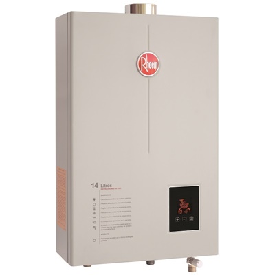 Calefont Gas Natural Tiro Forzado 14Lt Cámara Abierta Incluye Kit Calefont Gas Natural Tiro Forzado 14Lt Cámara Abierta Incluye Kit