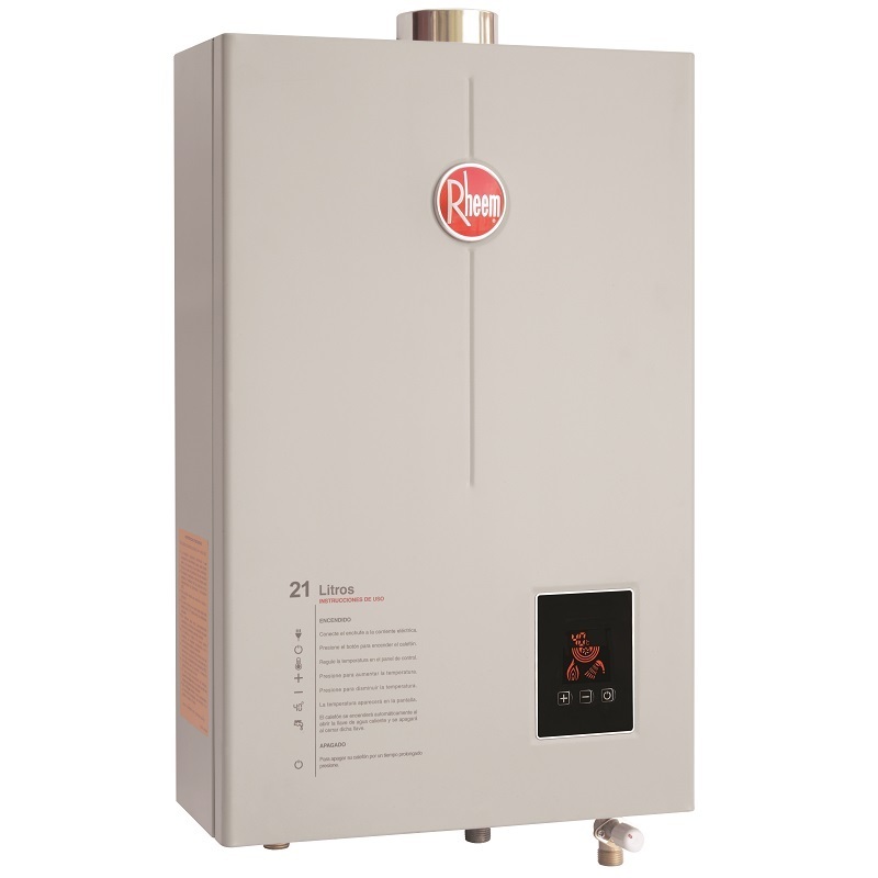 Calefont Gas Natural Tiro Forzado 21Lt Digital Cámara Abierta Con Kit Calefont Gas Natural Tiro Forzado 21Lt Digital Cámara Abierta Con Kit