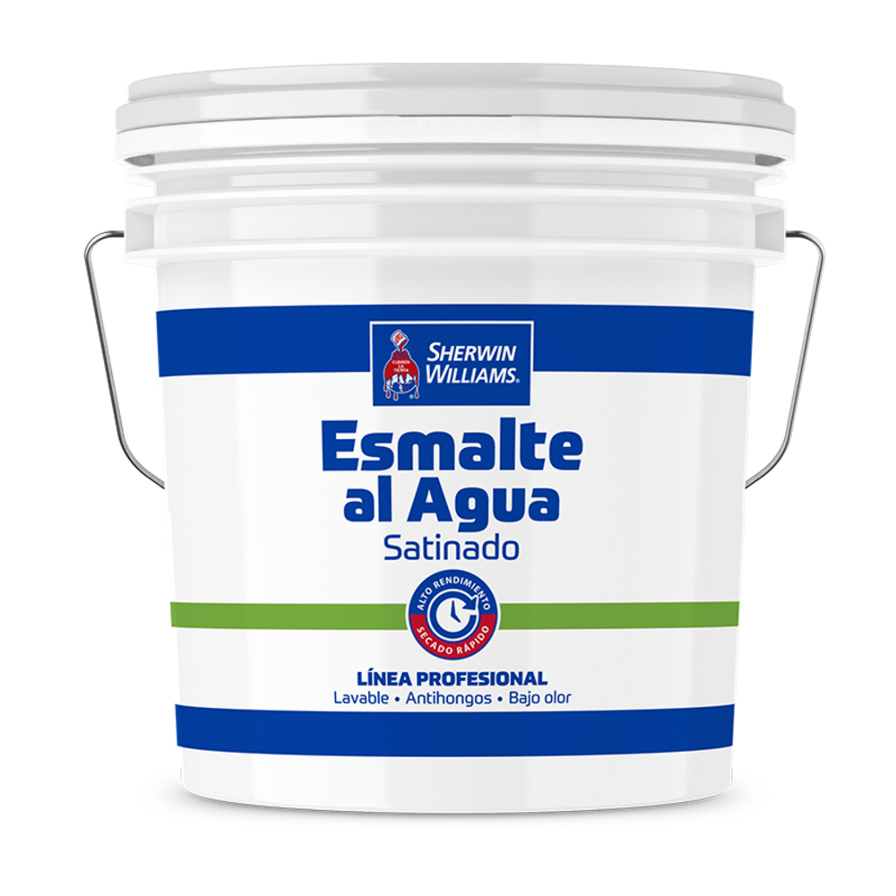 Esmalte al agua satinado base