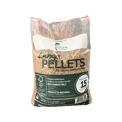 Pellet saco 15 kg Lenga