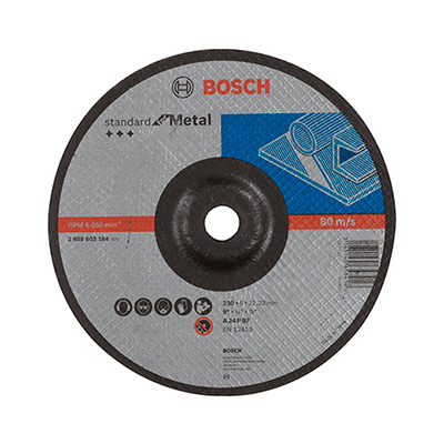 Disco Desbaste Metal 9 X1/4 X 7/8