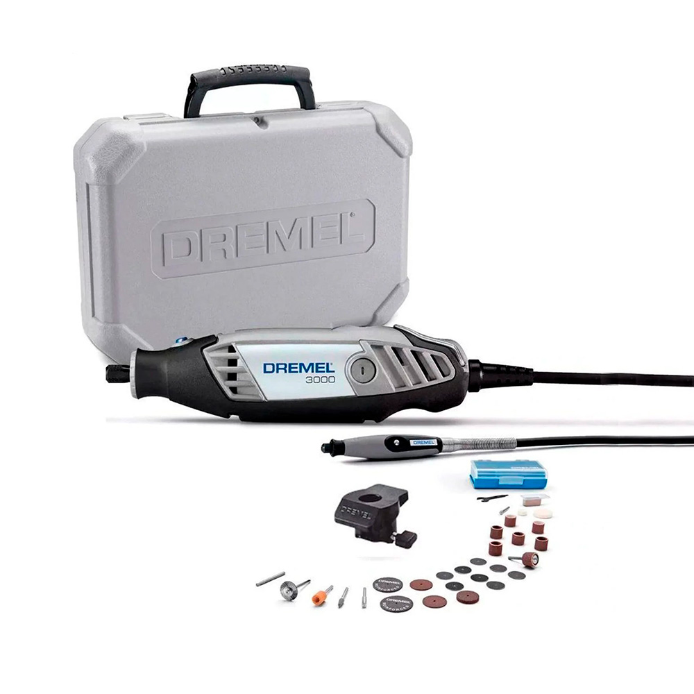 Set dremel S3000 con maleta 30 accesorios