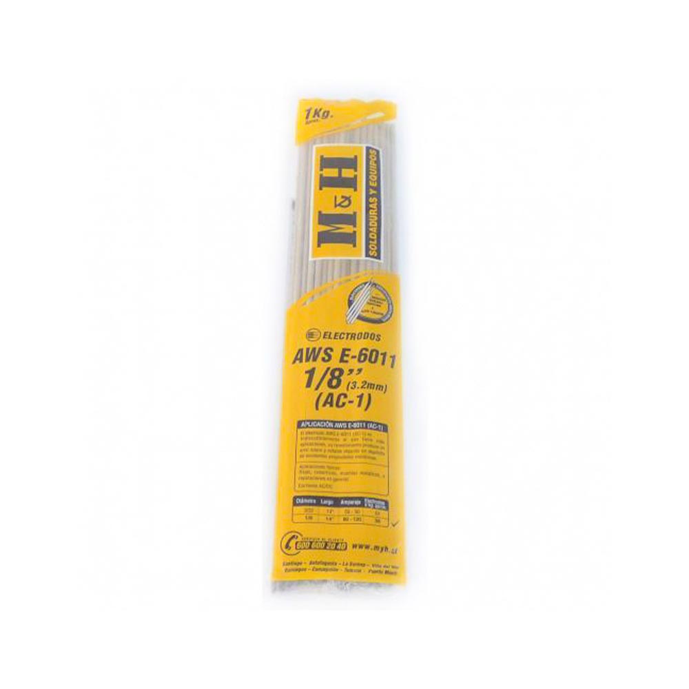 Electrodo 1/8 punta azul 6011