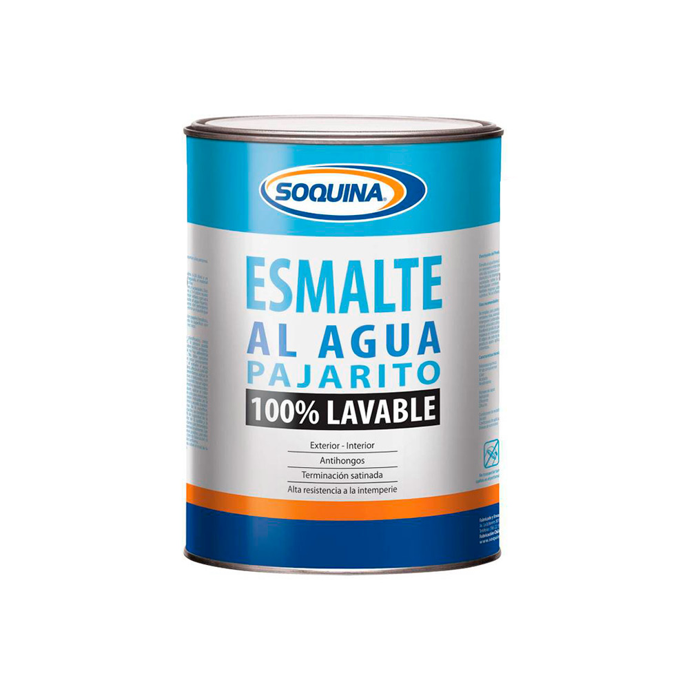 Esmalte al agua Pajarito satinado