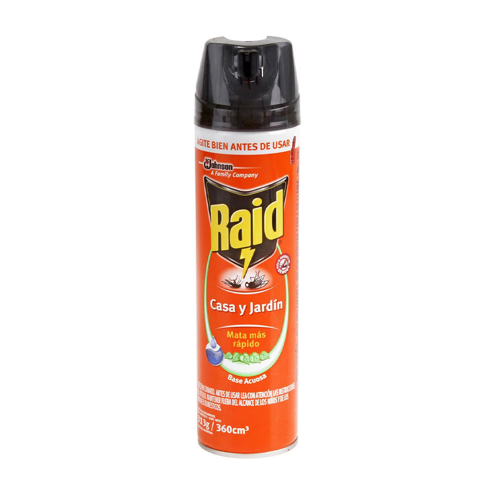 Raid casa y jardín